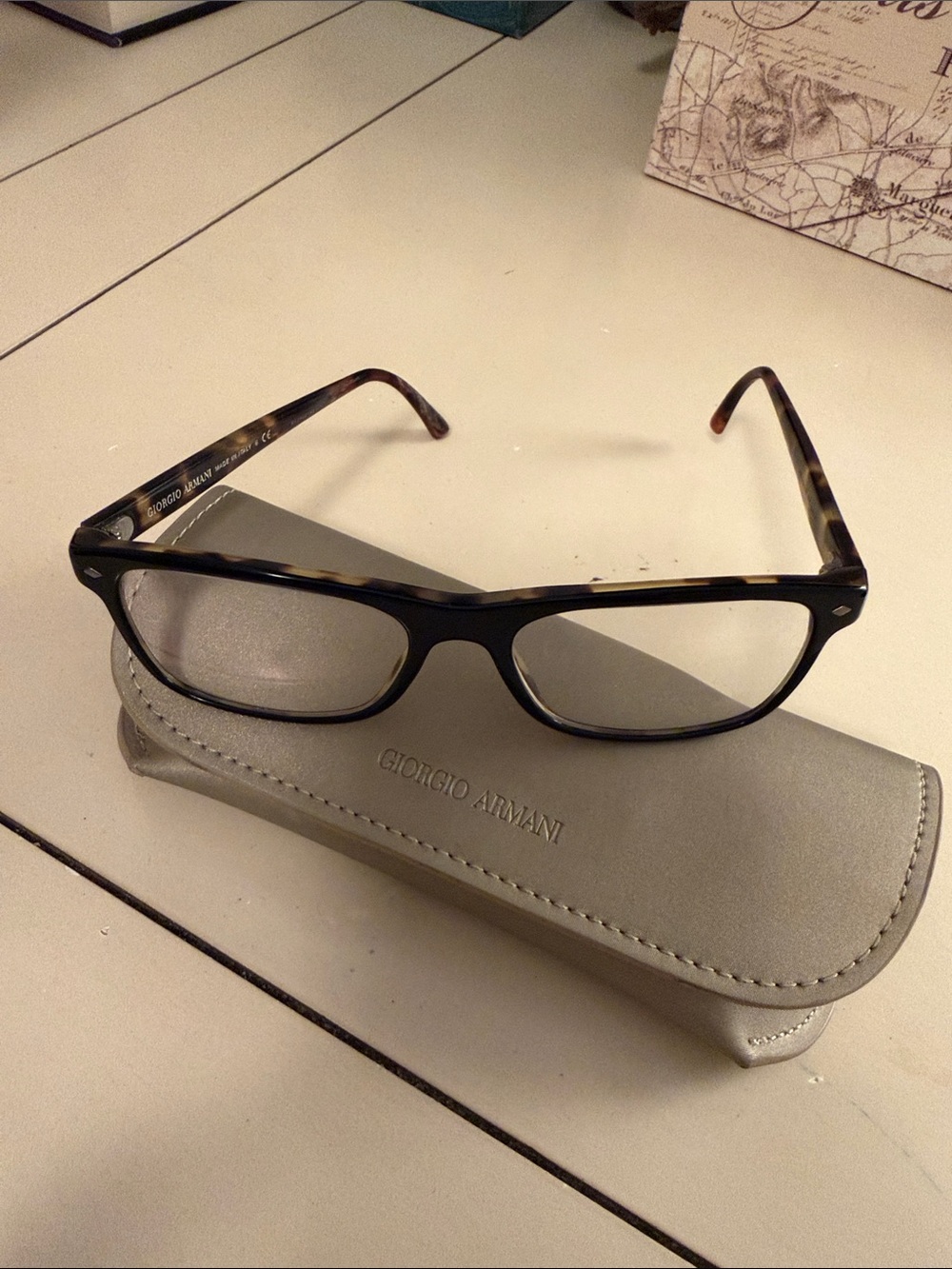 Giorgio Armani Tortoiseshell Frames